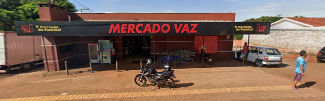 Fachada do Mercado Vaz — O Mercado da Família